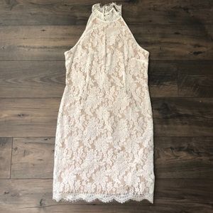 White Lace Dress.